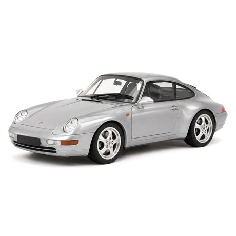 Minichamps Porsche 1993 911 993 Coupe prateado 1:18 – modelo de coleção em metal fundido