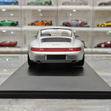Minichamps Porsche 1993 911 993 Coupe zilver 1:18 – diecast verzamelmodel