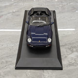 Minichamps Porsche 1994 911 993 Cabriolet Metallic blauw 1:18 – diecast verzamelmodel