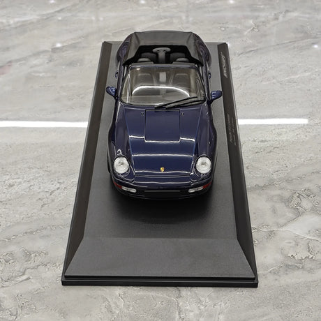 Minichamps Porsche 1994 911 993 Cabriolet Metallic azul 1:18 – modelo de coleção em metal fundido