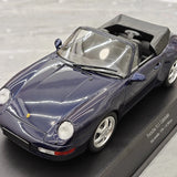 Minichamps Porsche 1994 911 993 Cabriolet Metallic blauw 1:18 – diecast verzamelmodel