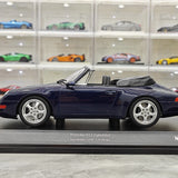 Minichamps Porsche 1994 911 993 Cabriolet Metallic blauw 1:18 – diecast verzamelmodel