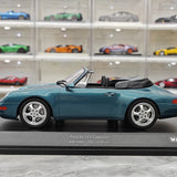 Minichamps Porsche 1994 911 993 Cabriolet Green Metallic 1:18 – Modelo de Metal Fundido Colecionável