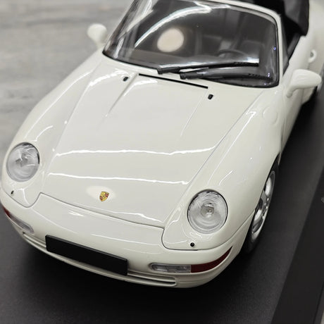 Minichamps Porsche 1994 911 993 Cabriolet White 1:18 – Modelo de Metal Fundido Colecionável