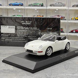 Minichamps Porsche 1994 911 993 Cabriolet wit 1:18 – diecast verzamelmodel