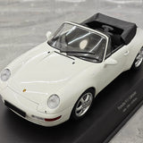 Minichamps Porsche 1994 911 993 Cabriolet wit 1:18 – diecast verzamelmodel