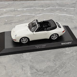 Minichamps Porsche 1994 911 993 Cabriolet wit 1:18 – diecast verzamelmodel