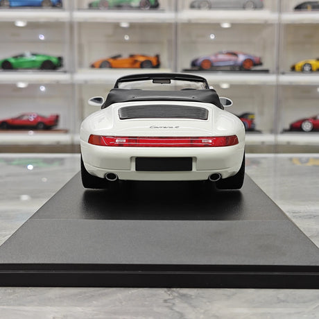 Minichamps Porsche 1994 911 993 Cabriolet White 1:18 – Modelo de Metal Fundido Colecionável