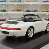 Minichamps Porsche 1994 911 993 Cabriolet wit 1:18 – diecast verzamelmodel