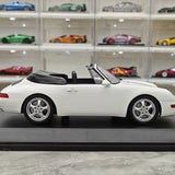 Minichamps Porsche 1994 911 993 Cabriolet wit 1:18 – diecast verzamelmodel