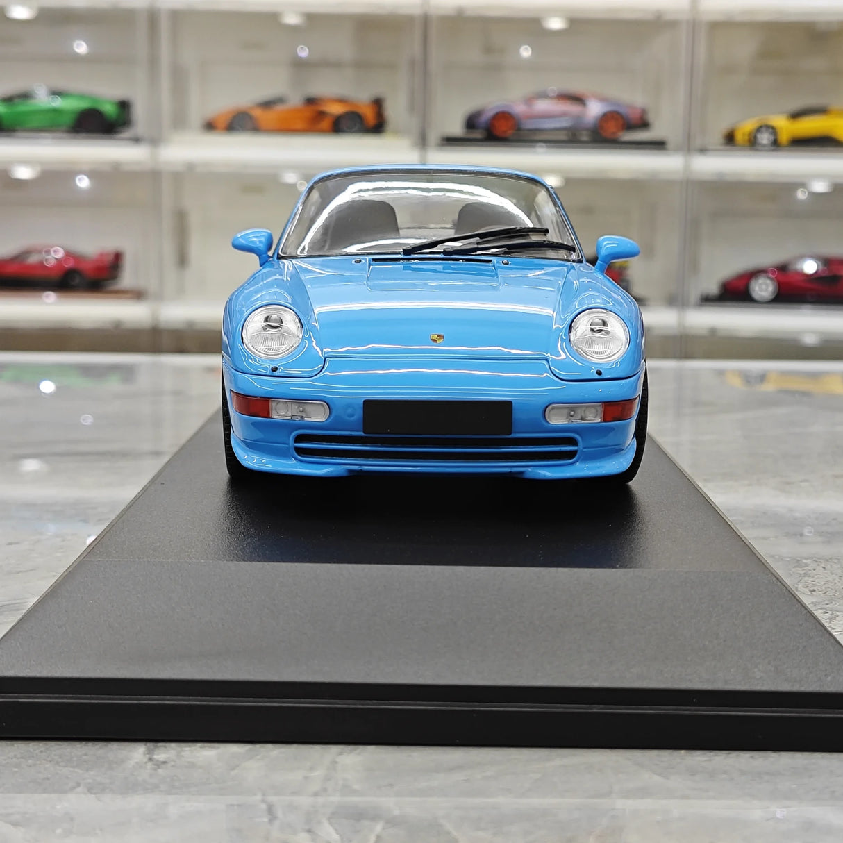 Minichamps Porsche 1994 911 RS 993 Blue 1:18 – Modelo de Metal Fundido Colecionável