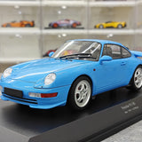 Minichamps Porsche 1994 911 RS 993 Blue 1:18 – Modelo de Metal Fundido Colecionável