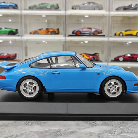 Minichamps Porsche 1994 911 RS 993 Blue 1:18 – Modelo de Metal Fundido Colecionável