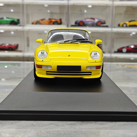 Minichamps Porsche 1994 911 RS 993 amarelo 1:18 – modelo de coleção em metal fundido