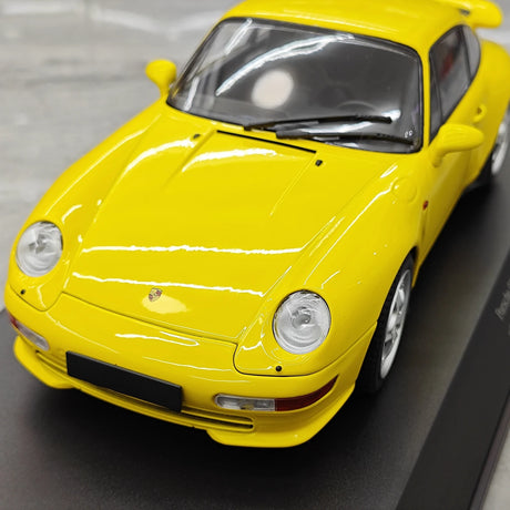 Minichamps Porsche 1994 911 RS 993 amarelo 1:18 – modelo de coleção em metal fundido