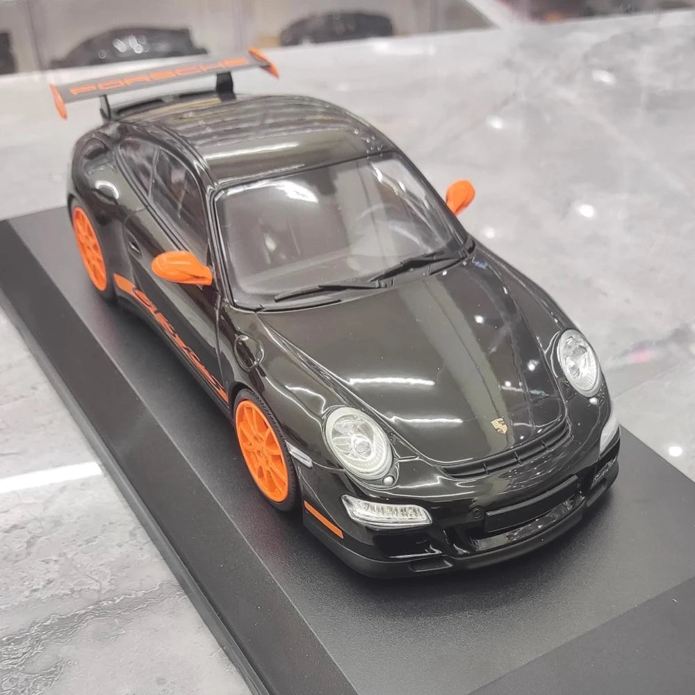 [Minichamps] 1:18 Porsche 2009 911 GT3 RS 997.2 noir voiture miniature Resin