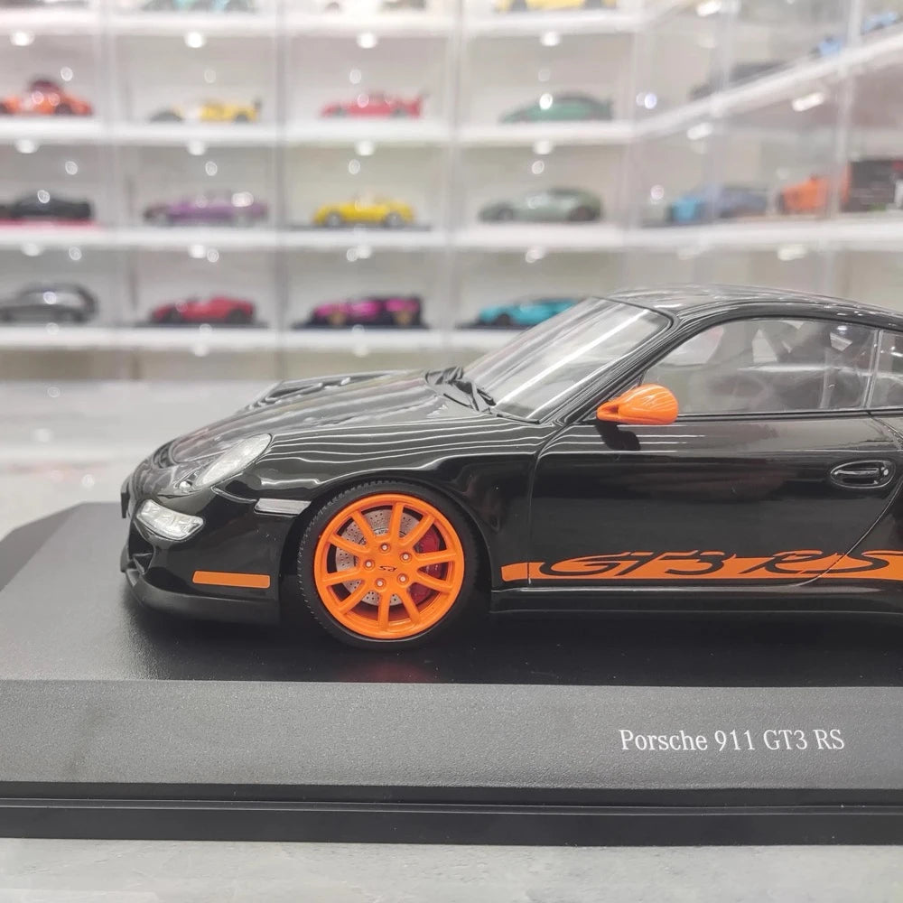 [Minichamps] 1:18 Porsche 2009 911 GT3 RS 997.2 noir voiture miniature Resin