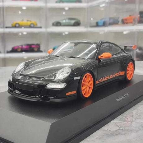 [Minichamps] 1:18 Porsche 2009 911 GT3 RS 997.2 Black Model Car Resin