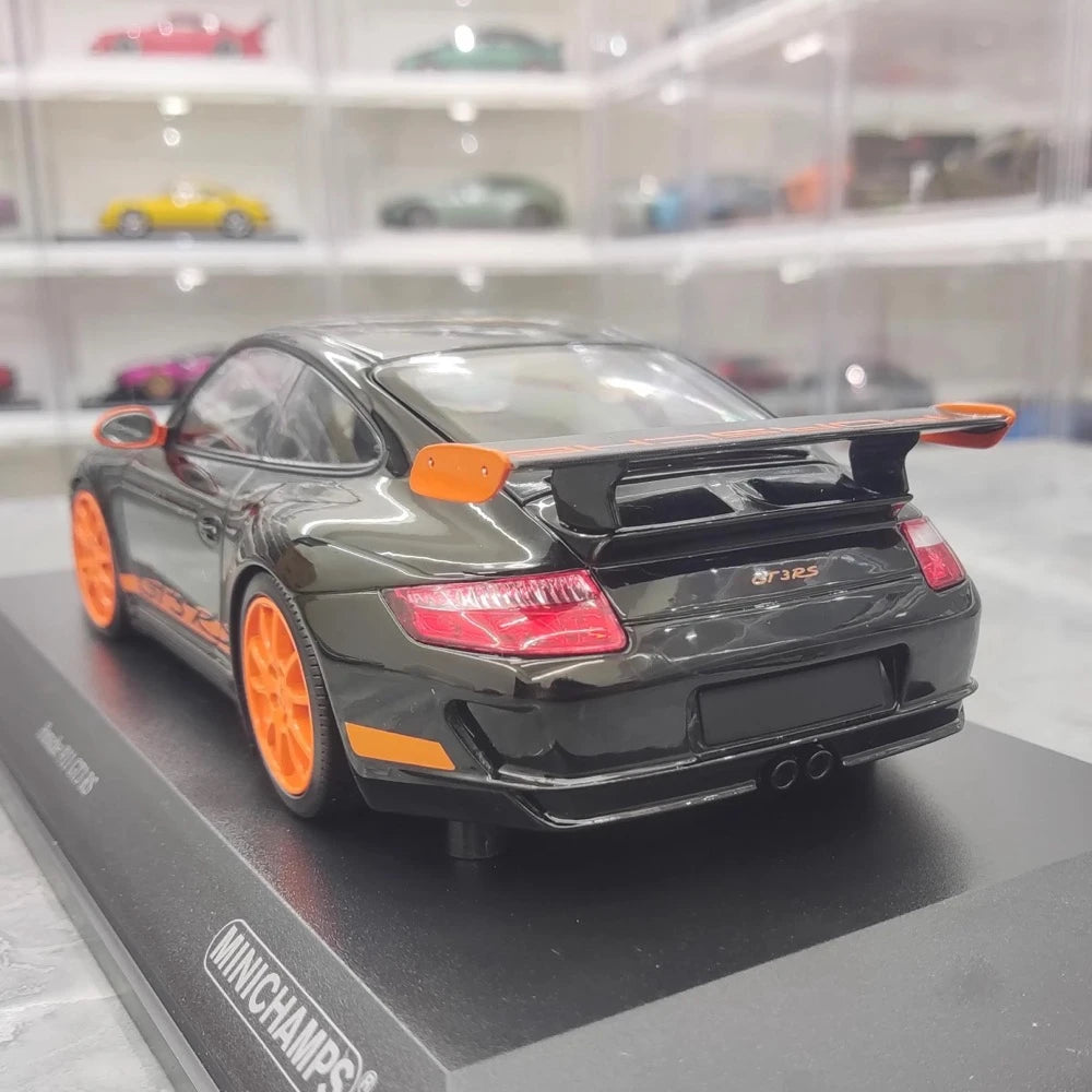 [Minichamps] 1:18 Porsche 2009 911 GT3 RS 997.2 Black Model Car Resin