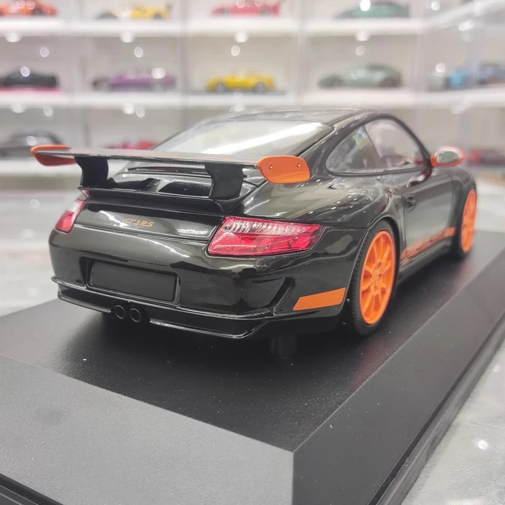 [Minichamps] 1:18 Porsche 2009 911 GT3 RS 997.2 noir voiture miniature Resin
