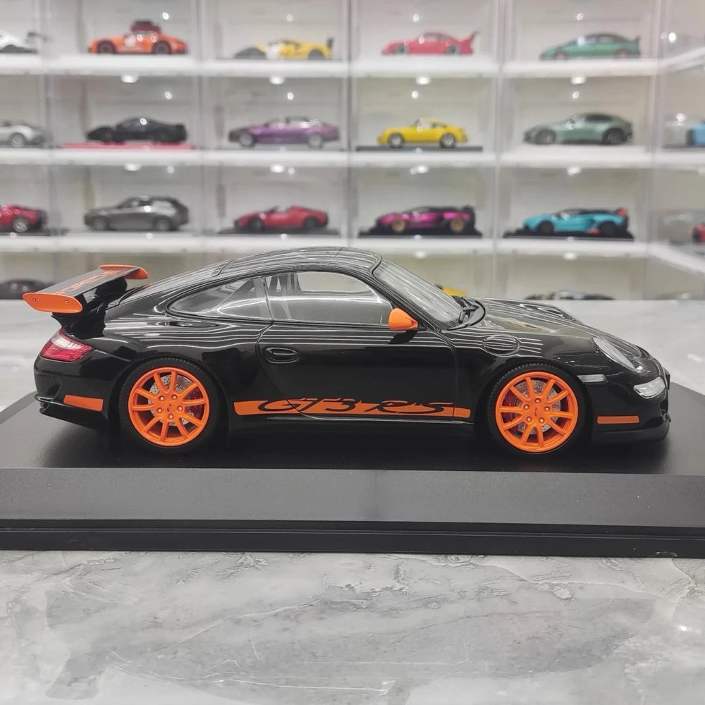 [Minichamps] 1:18 Porsche 2009 911 GT3 RS 997.2 noir voiture miniature Resin