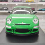 [Minichamps] 1:18 Porsche 2009 911 GT3 RS 997.2 Green Model Car Resin