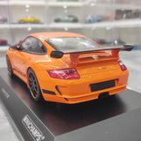 [Minichamps] 1:18 Porsche 2009 911 GT3 RS 997.2 Orange Model Car Resin