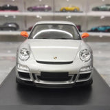 [Minichamps] 1:18 Porsche 2009 911 GT3 RS 997.2 Silver Model Car Resin