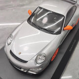 [Minichamps] 1:18 Porsche 2009 911 GT3 RS 997.2 Silver Model Car Resin