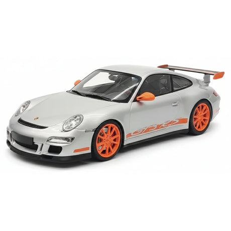 [Minichamps] 1:18 Porsche 2009 911 GT3 RS 997.2 Silver Model Car Resin