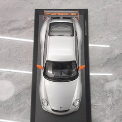 [Minichamps] 1:18 Porsche 2009 911 GT3 RS 997.2 Silver Model Car Resin