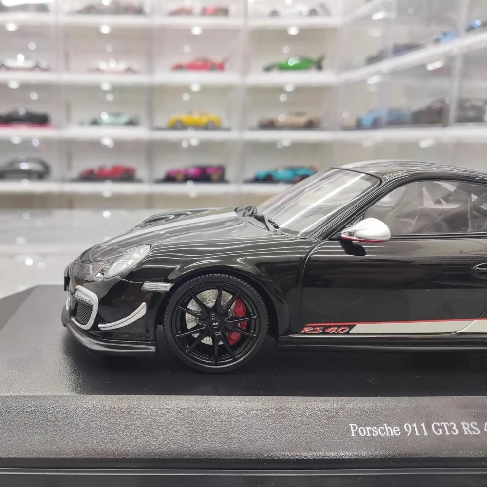 [Minichamps] 1:18 Porsche 2011 911 GT3 RS 4.0 Black Model Car Resin
