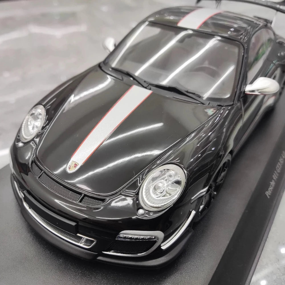 [Minichamps] 1:18 Porsche 2011 911 GT3 RS 4.0 Black Model Car Resin