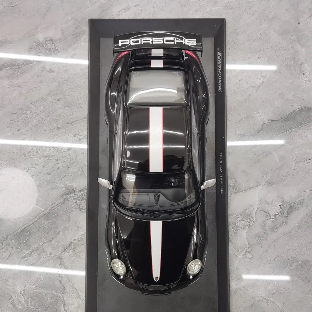 [Minichamps] 1:18 Porsche 2011 911 GT3 RS 4.0 Black Model Car Resin