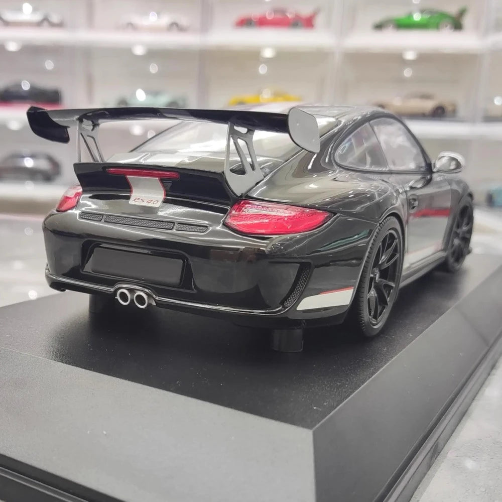[Minichamps] 1:18 Porsche 2011 911 GT3 RS 4.0 Black Model Car Resin