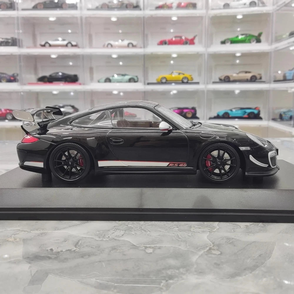 [Minichamps] 1:18 Porsche 2011 911 GT3 RS 4.0 Black Model Car Resin