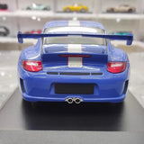 [Minichamps] 1:18 Porsche 2011 911 GT3 RS 4.0 Blue Model Car Resin
