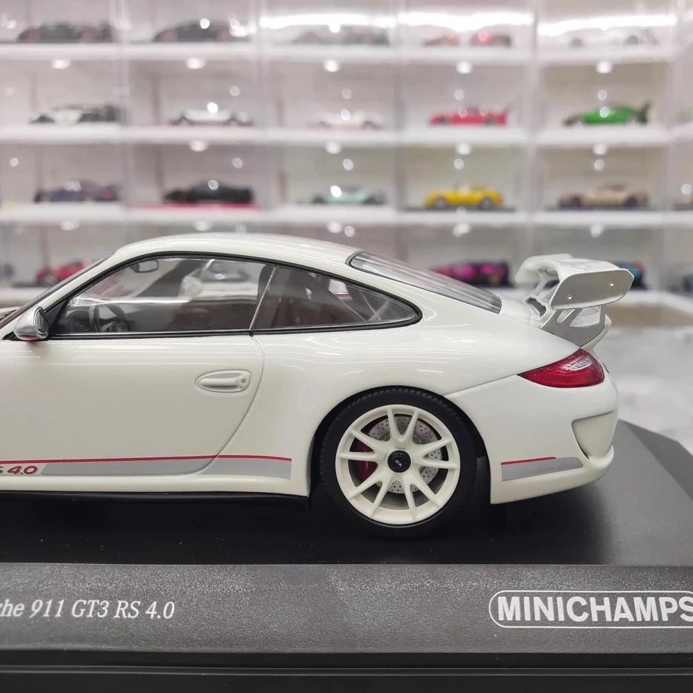 [Minichamps] 1:18 Porsche 2011 911 GT3 RS 4.0 White Model Car Resin