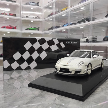 [Minichamps] 1:18 Porsche 2011 911 GT3 RS 4.0 White Model Car Resin