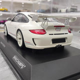 [Minichamps] 1:18 Porsche 2011 911 GT3 RS 4.0 White Model Car Resin