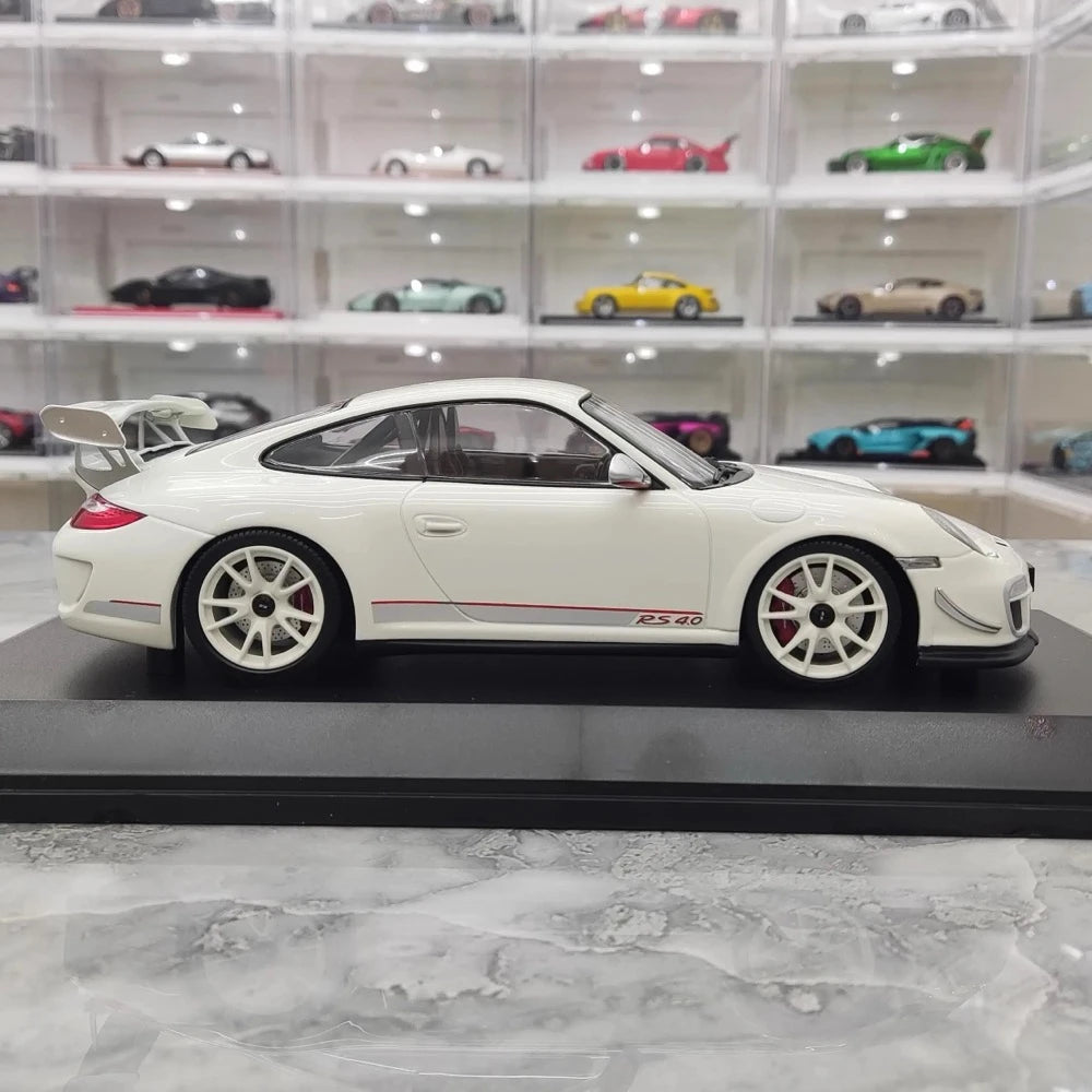 [Minichamps] 1:18 Porsche 2011 911 GT3 RS 4.0 White Model Car Resin
