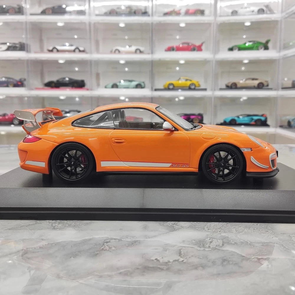 [Minichamps] 1:18 Porsche 2011 911 GT3 RS 4.0 Yellow Model Car Resin