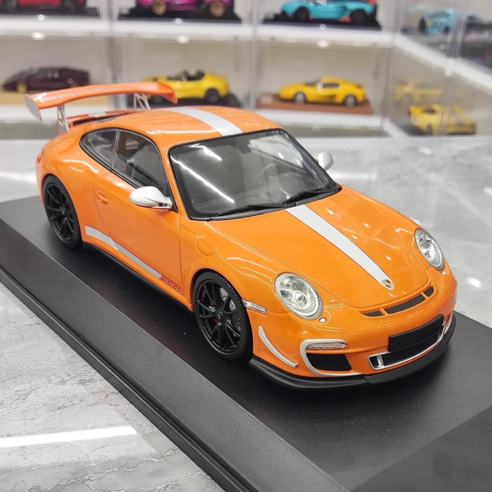 [Minichamps] 1:18 Porsche 2011 911 GT3 RS 4.0 Yellow Model Car Resin