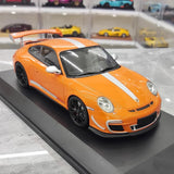 [Minichamps] 1:18 Porsche 2011 911 GT3 RS 4.0 Yellow Model Car Resin