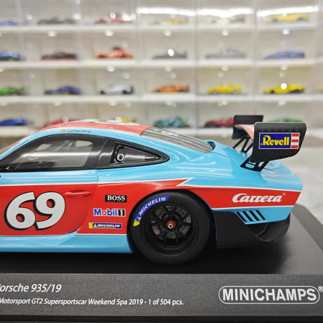 [Minichamps] 1:18 Porsche 2019 935/19 #69 Model Car Resin / Closed Body