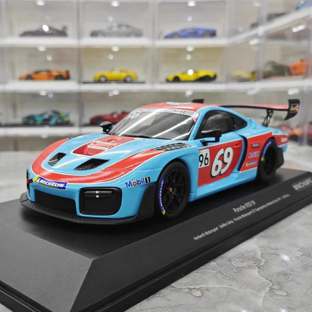 [Minichamps] 1:18 Porsche 2019 935/19 #69 Model Car Resin / Closed Body