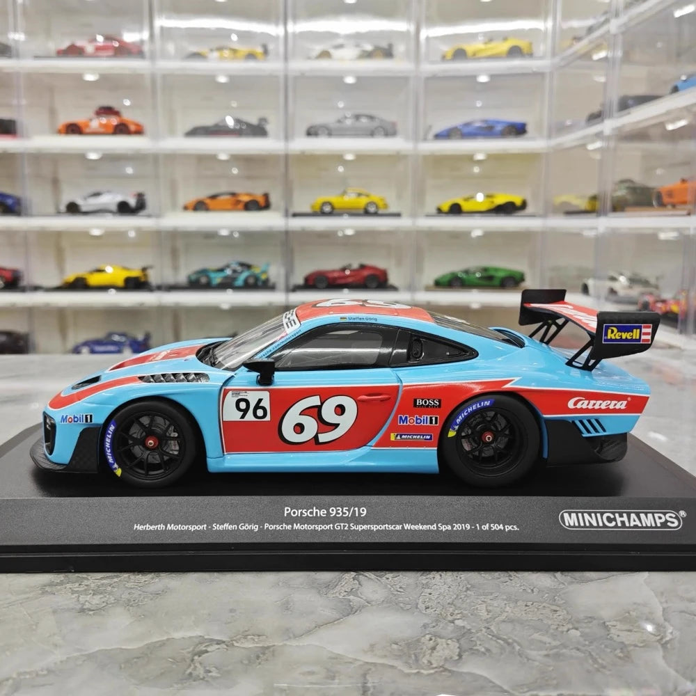 [Minichamps] 1:18 Porsche 2019 935/19 #69 Model Car Resin / Closed Body