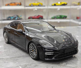 [Minichamps] 1:18 Porsche 2021 Panamera Turbo S Black Model Car Die-Cast