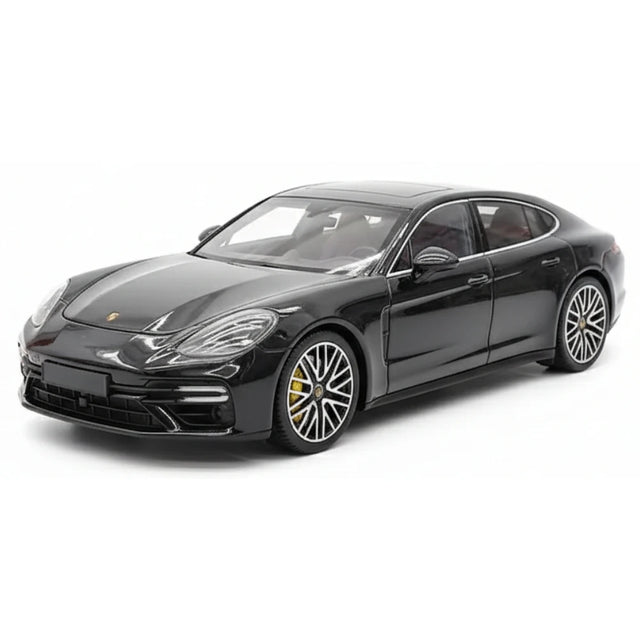 [Minichamps] 1:18 Porsche 2021 Panamera Turbo S Black Model Car Die-Cast