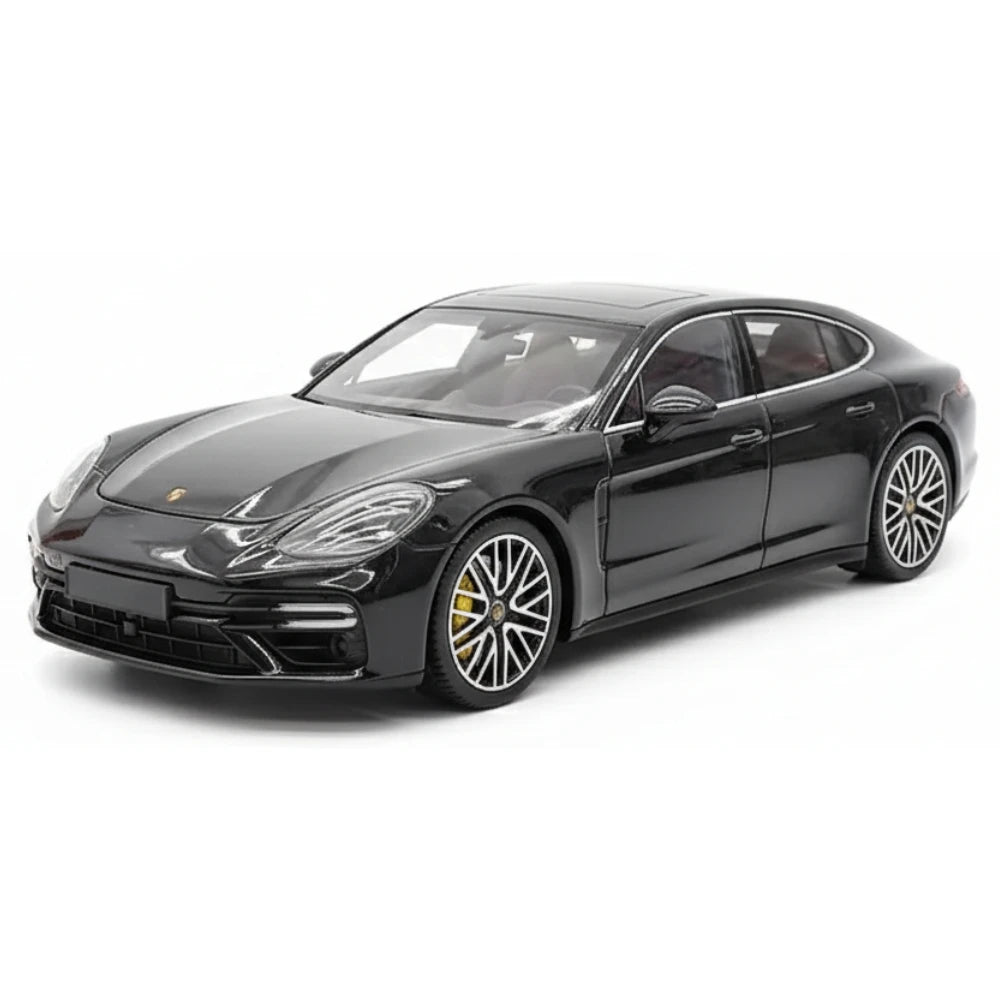 [Minichamps] 1:18 Porsche 2021 Panamera Turbo S Black Model Car Die-Cast